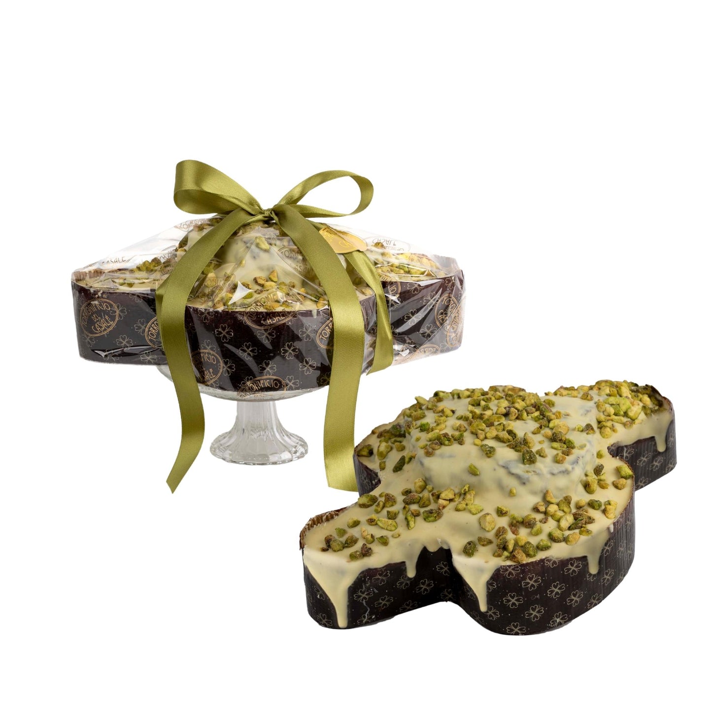 Colomba al Cioccolato Bianco e Pistacchi, 1Kg