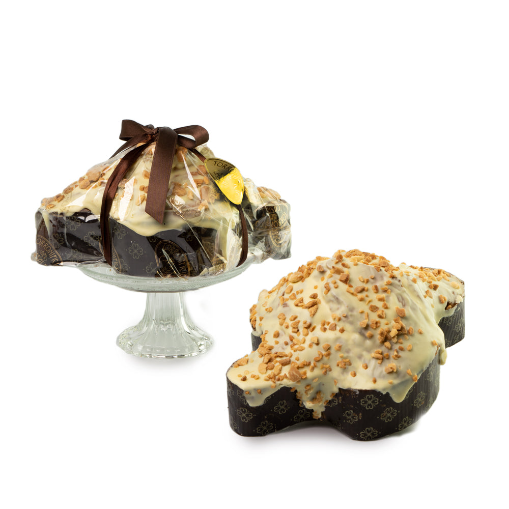 Colomba al Cioccolato Bianco con Mandorle Tostate, 1Kg